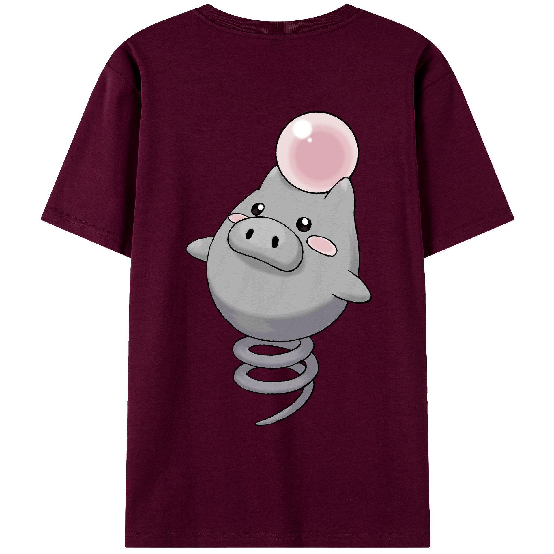 （画像用） ポケットモンスター Pokémon レディース半袖Tシャツ(バックプリント)